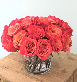 Contemporary Rose Flower Arrangement - Flower Decoration Brossard by YnV Lifestyle Inc.
