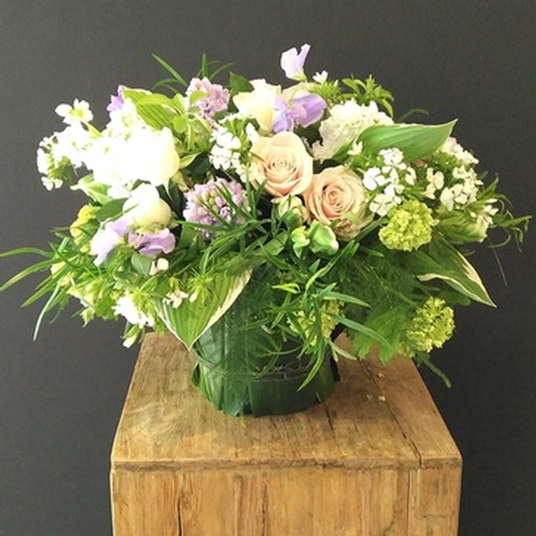 Event Florist Brossard - Satin Touch Garden Flower Arrangement by YnV Lifestyle Inc.