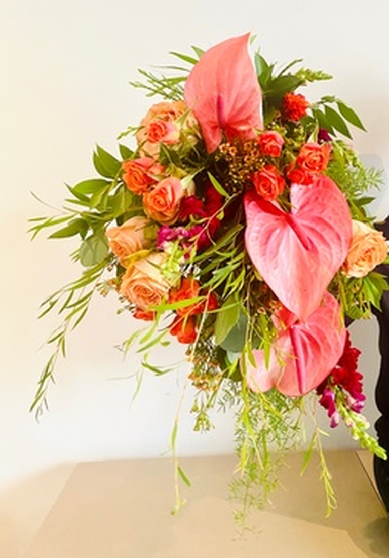 Garden Nehemie Flower Design Arrangement - Brossard Wedding Florist at YnV Lifestyle Inc.