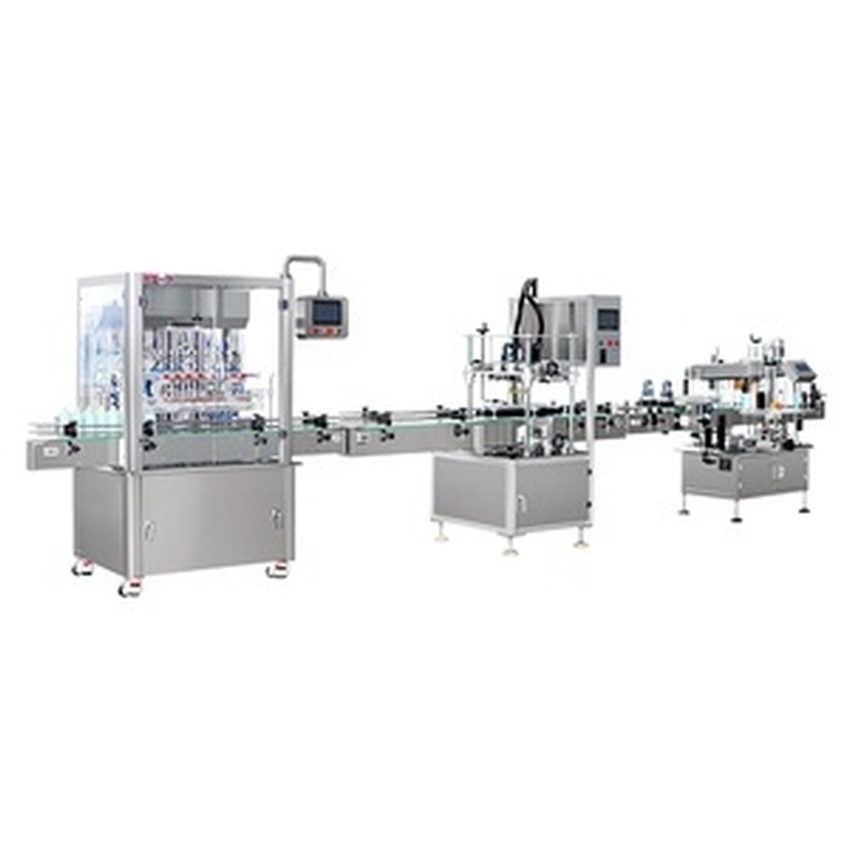 Automatic Liquid Filling Line 8 Head by Certified Machinery - Packaging Equipment Manufacturer in USA