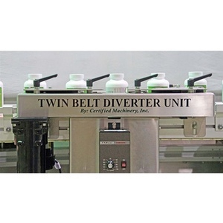 Twin Belt Diverter Unit by Certified Machinery - Packaging Machinery Equipment Dealer in USA
