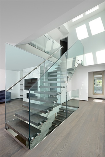 Creative Staircase by General Contractor in Scarborough - Battiston Construction