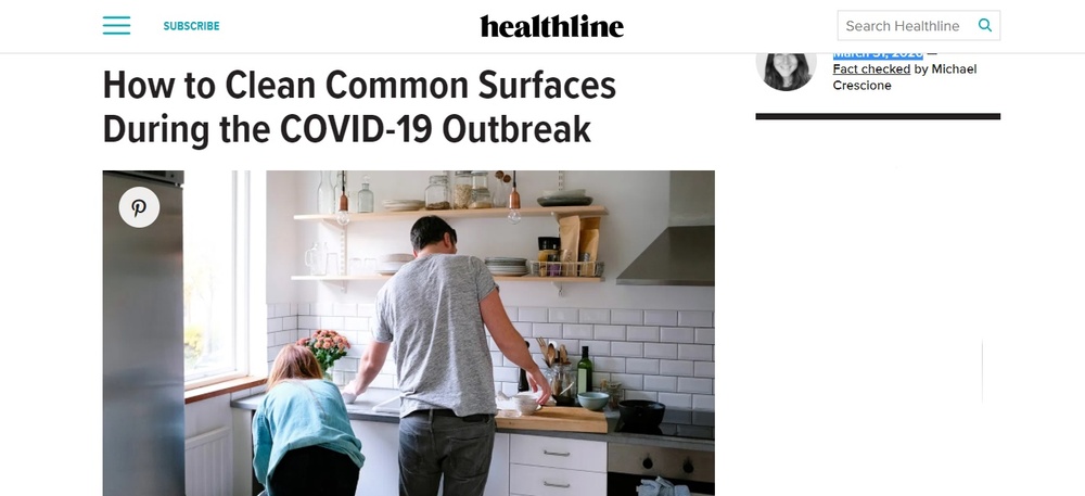 How to Clean Common Surfaces During the Covid-19 Outbreak