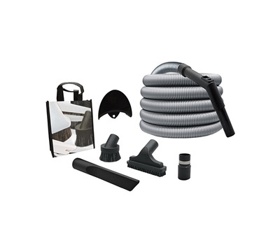 Garage Kit With Accessory Bag - Hidden Hose Installation Brampton by Breath-E-Z Vacuum Services