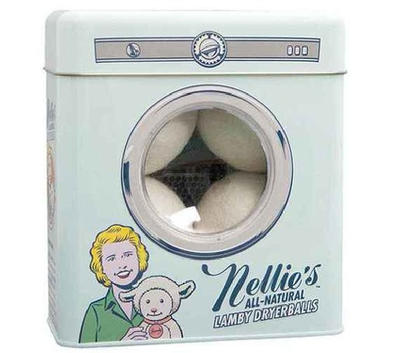 Nellies Wool Dryer Ball Pkg 4 - Central Vacuum Cleaning Brampton by Breath-E-Z Vacuum Services