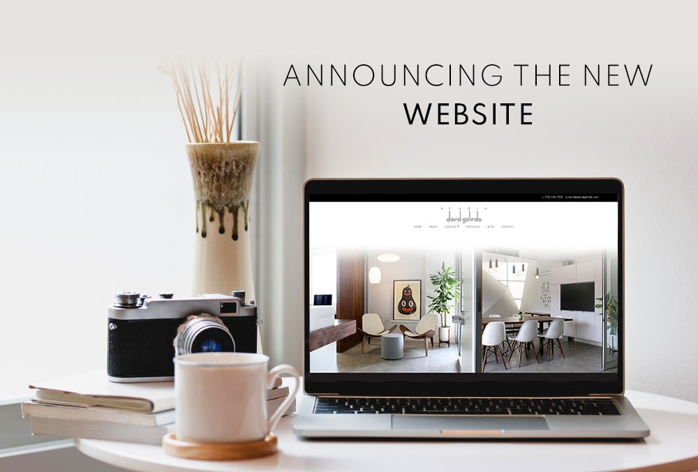 Announcing the New Website - Blog by Studio David Galindo