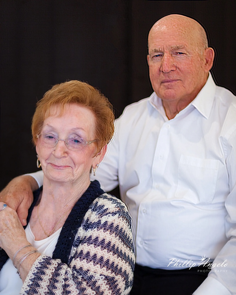 Elderly Couple Captured by Phillip Angelo - New Jersey Portrait Photographer