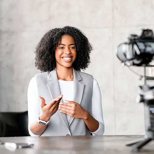 Tailored corporate training videos for skill development.