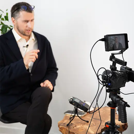 Professional Video Interviews for Brands
