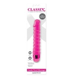 Classix Candy Twirl Massager, Pink