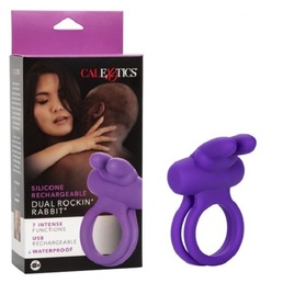 Dual Rechargeable Rockin Rabbit, Purple at Sex Toy Store Canada, The Love Boutique