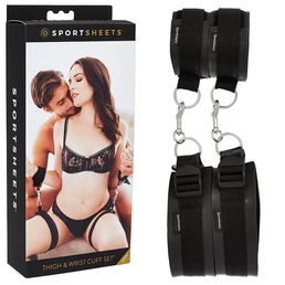 Thigh And Wrist Cuff Set at Sex Toy Store Canada, The Love Boutique