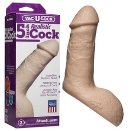 Vac-U-Lock 5in Realistic Dong and many more Sex Toys at The Love Boutique, Adult Store Online