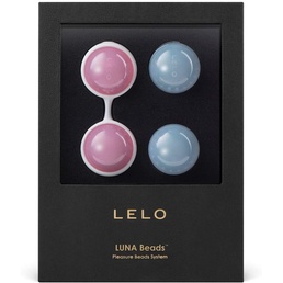 Lelo Luna Beads, Pink And Blue at Online Sex Store, The Love Boutique