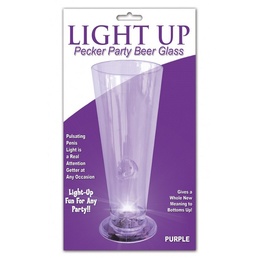 Light Up Pecker Party Beer Glass at Online Sex Store, The Love Boutique