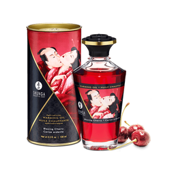 Shop Online for Aphrodisiac Oil, Blazing Cherry, Shunga at Adult Toy Store - The Love Boutique