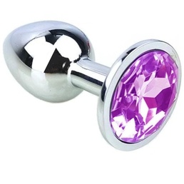 Jeweled Butt Plug, Stainless Steel, Small, Purple and many more Sex Toys at The Love Boutique, Adult Store Online