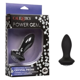 Petite Crystal Probe, Black, at Online Sex Store, The Love Boutique