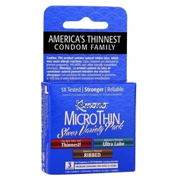 Kimono Micro Thin Variety Pack Condoms at Online Sex Store, The Love Boutique