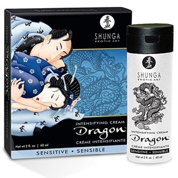 Dragon Sensitive Intensifying Cream, Shunga at Sex Toy Store Canada, The Love Boutique