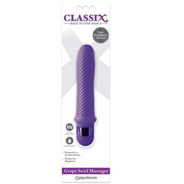 Buy Classix Grape Swirl Massager at Online Canadian Adult Shop, The Love Boutique