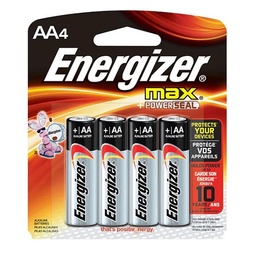 AA Energizer Max Battery, 4pk at Online Sex Store, The Love Boutique