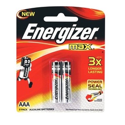 AAA Energizer Max Battery, 2pk at Sex Toy Store Canada, The Love Boutique