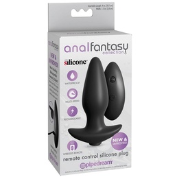 Remote Control Anal Fantasy Silicone Plug, Black and many more Sex Toys at The Love Boutique, Adult Store Online