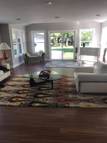 Elegant Living Room Area Interior Design Ohio by Paloma's Dream Staging and Design, LLC
