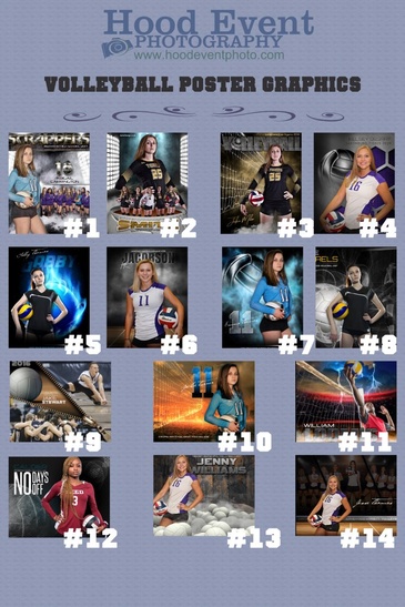 Volleyball Poster Graphics