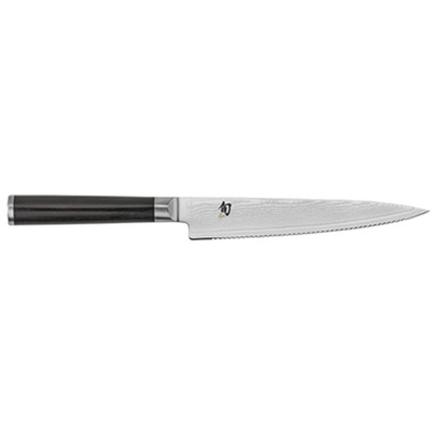 Shun Classic 6 inch Utility Knife - Damascus Knives at Internet Kitchen Store Toronto