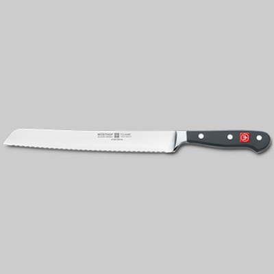 Wusthof Classic 9 inch Bread Knife Dbl Serrated - Wusthof Classic Knives at Internet Kitchen Store Toronto