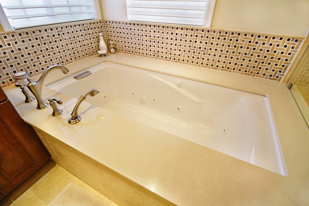 Stylish Bathroom Tubs Design by Andrea Duran Interiors - Bathroom Remodeling Firm in Davie, FL
