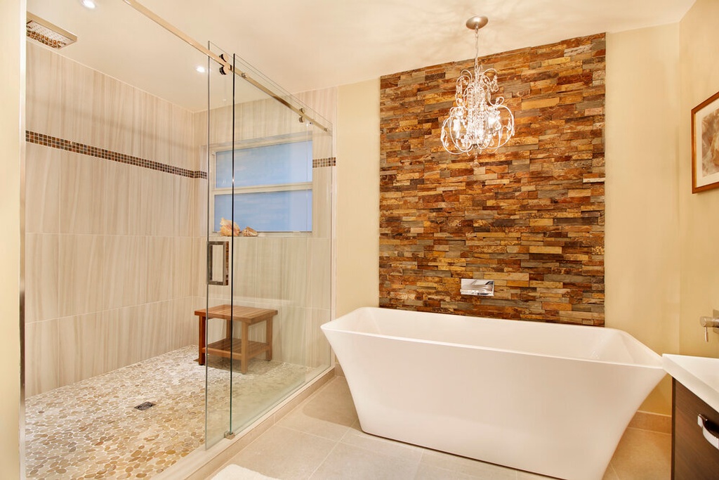 Modern Bathroom Design by Andrea Duran Interiors - Davie Bathroom Renovation Services