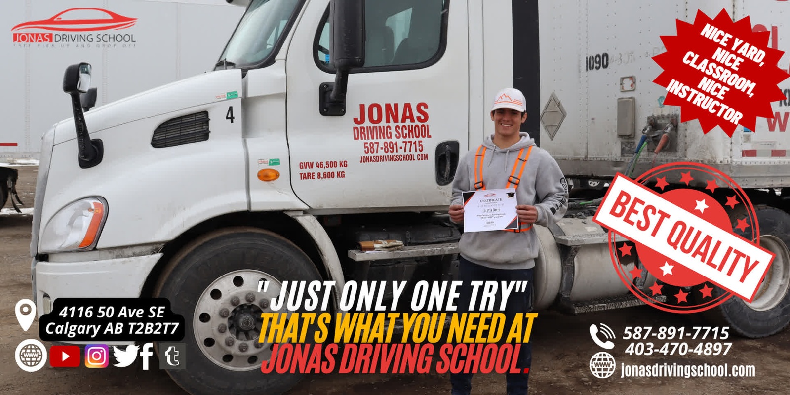 Jonas Driving School March 25
