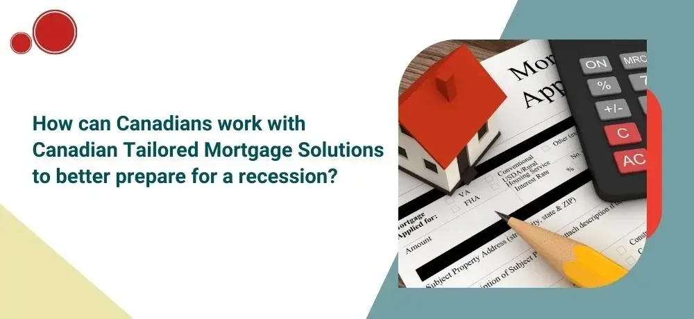 How can Canadians work with Canadian Tailored Mortgage Solutions to better prepare for a recession.webp