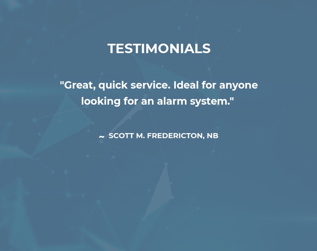 Scott M. Fredericton NB - Happy Client of asap Atlantic Security Automation Partners Canada Inc.