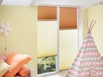 Shades for folding doors - Honeycomb Window Shades Calgary by Fenstermann LLC