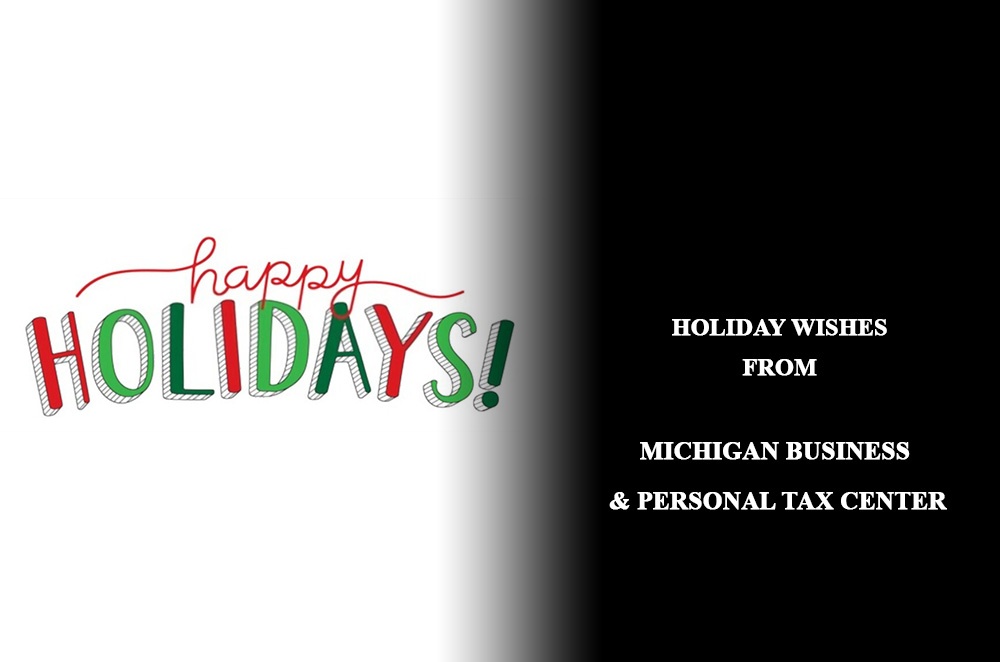 Blog by MICHIGAN BUSINESS & PERSONAL TAX CENTER