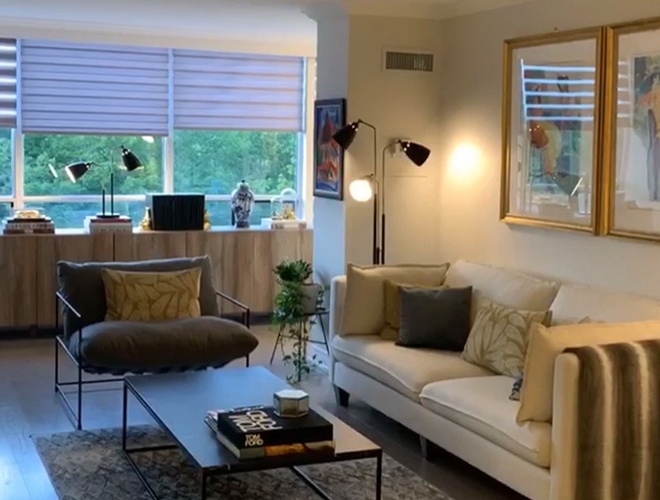 Living Room Interior Design at Bochner Design & Home