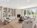 Modern Luxury Hall Interior Design at Bochner Design & Home