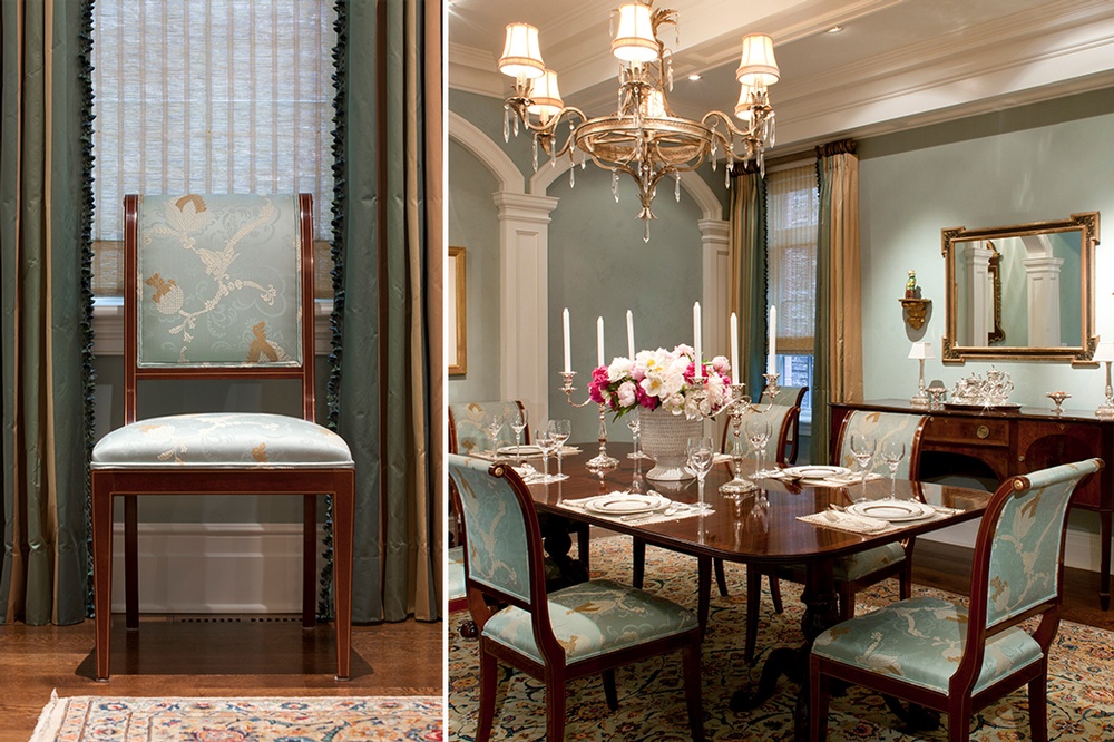 High End Dining Area - Chicago Luxury Interior Designer at Atchison Architectural Interiors