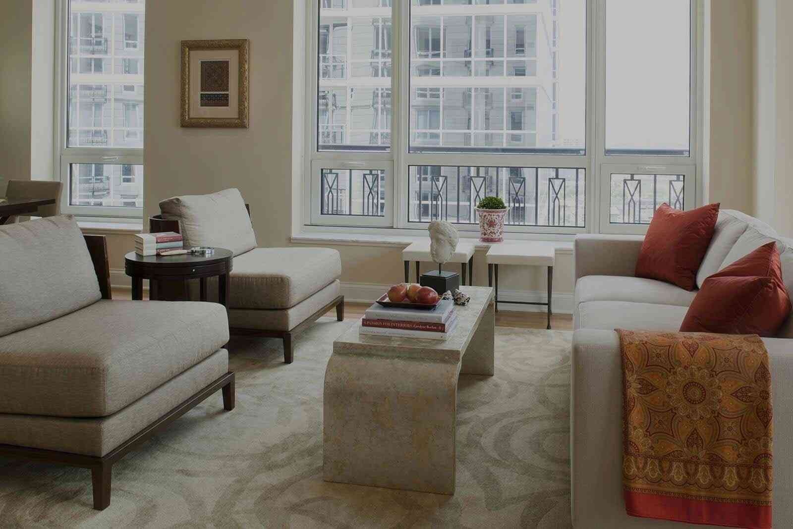 Living Room Interior Design by Atchison Architectural Interiors - Chicago Luxury Interior Designer