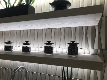 Kitchen Shelves by Atchison Architectural Interiors - Chicago Luxury Interior Designer