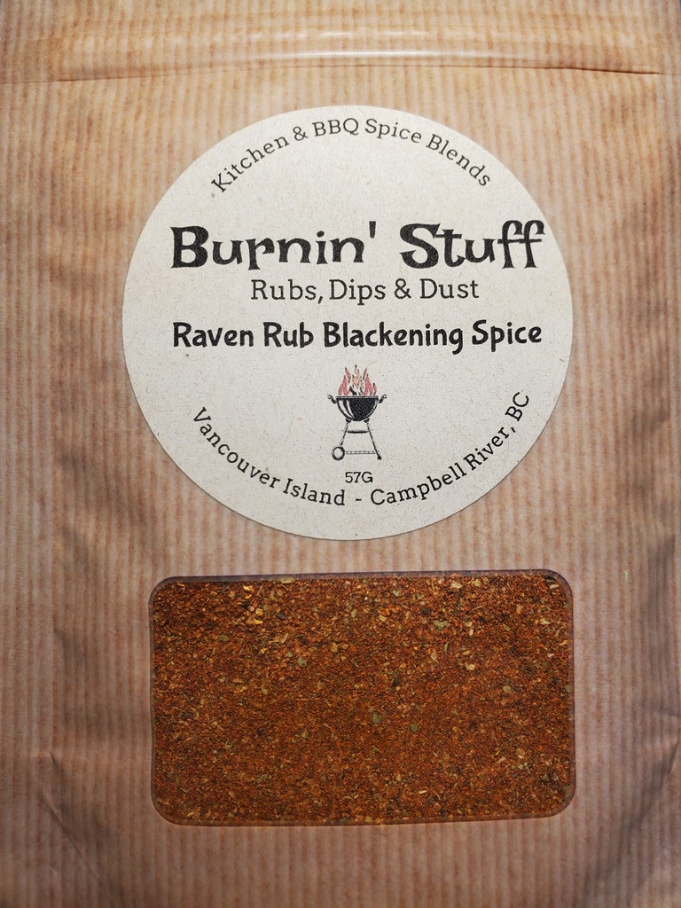 Raven Rub Blackening Spice
