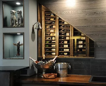 Home Bar Design by Studio D Interiors - Virginia Interior Designer 