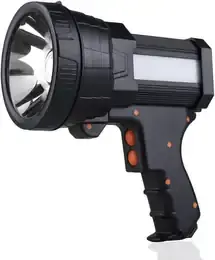 High-output rechargeable LED spotlight