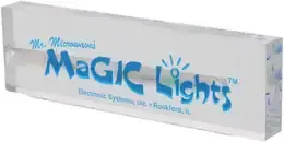 Mr. Microwave's Magic Lights microwave leak indicator