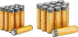 Amazon Basics AA and AAA alkaline batteries