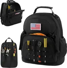 Heavy-duty tactical tool backpack
